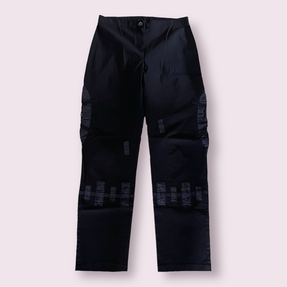 Jean Marc-Phillippe Black Moto-Style Pants